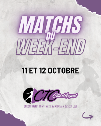 ⚡ Les matchs du week-end 11 et 12 octobre