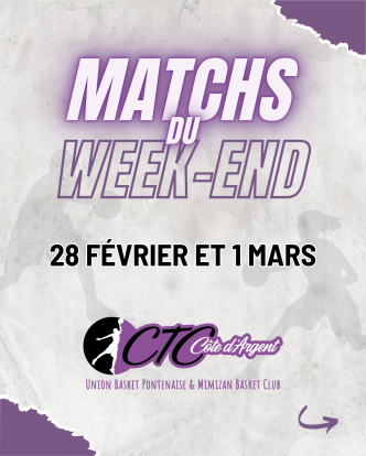 ⚡ Les matchs du week-end 28 février et 1er mars