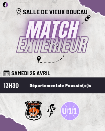 U11 - Extérieur